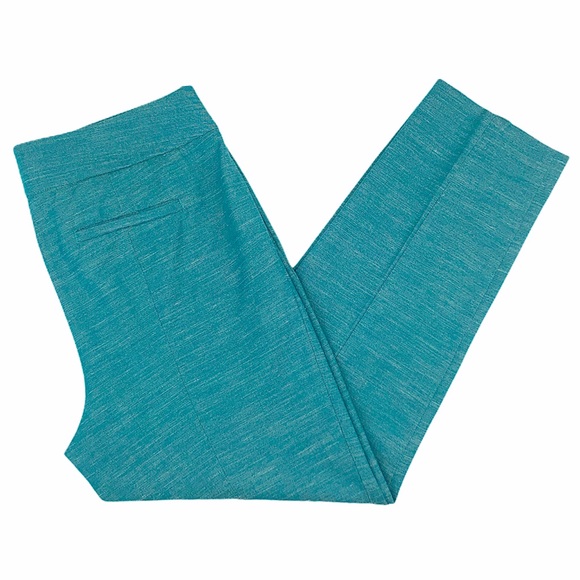 LOFT Pants - LOFT Marisa Teal Ankle Pants